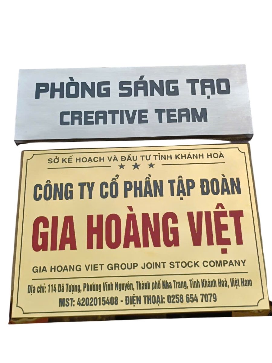 Nhận Gia Công Biển Số Nhà Inox Thủ Đức