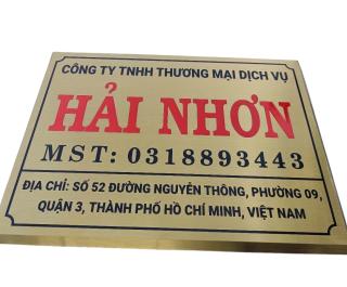 Gia Công Bảng Hiệu Inox Ăn Mòn Đẹp Thủ Đức