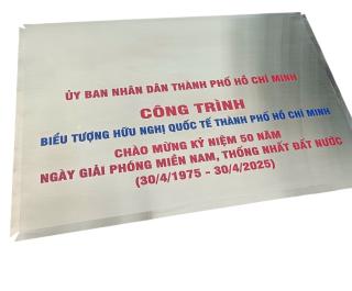 Làm bảng inox ăn mòn theo yêu cầu Thủ Đức