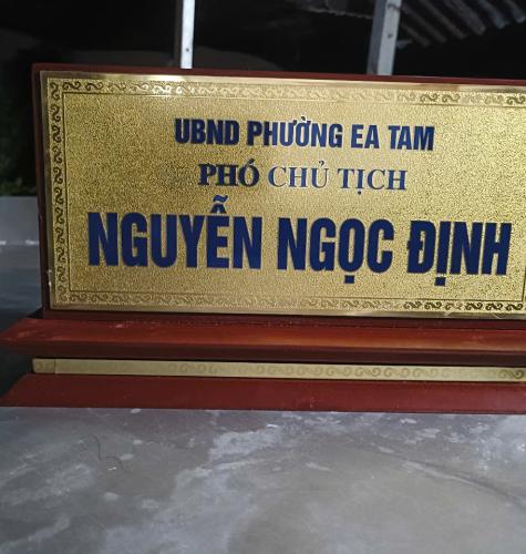 Bảng chức danh