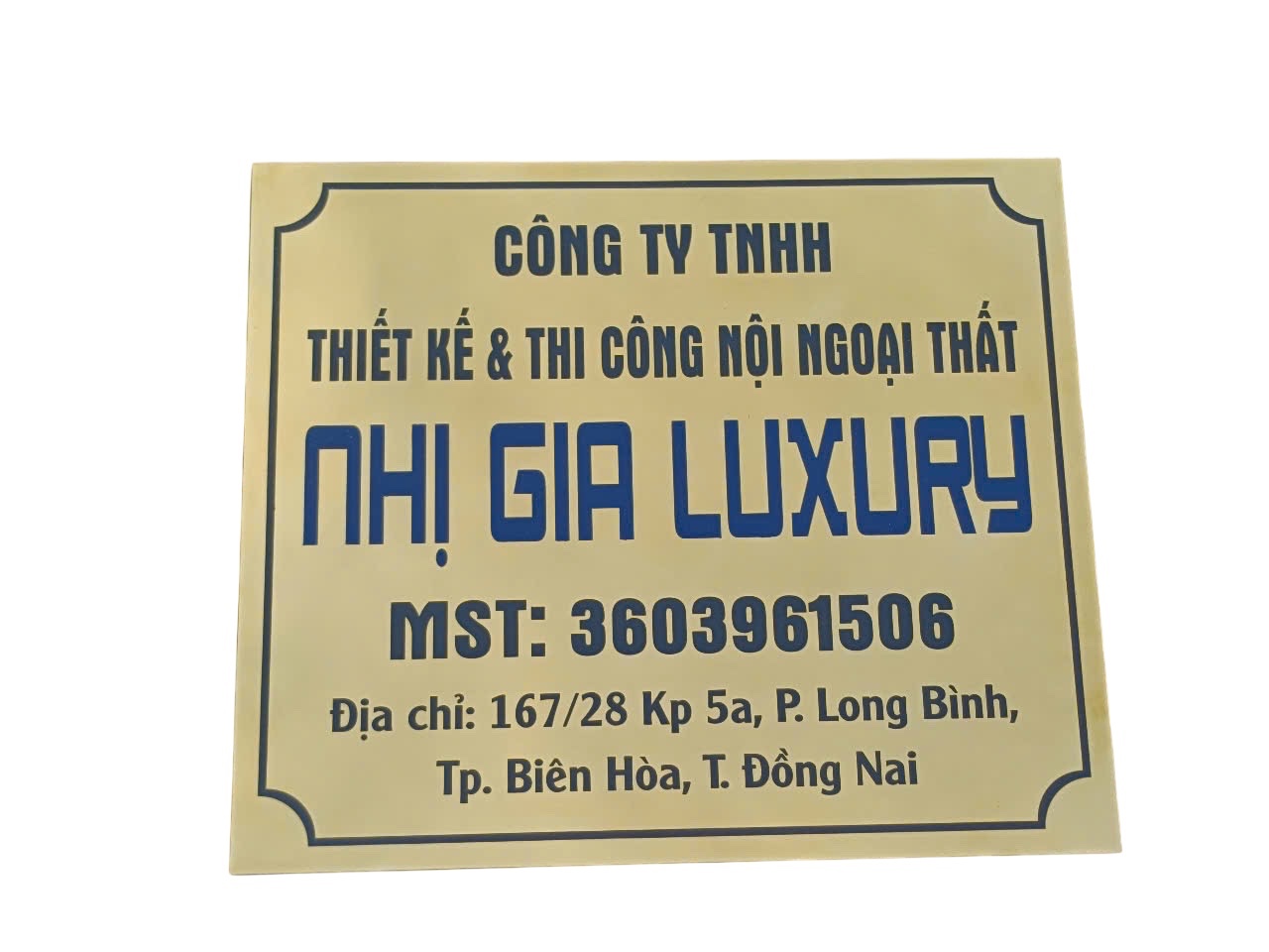 Gia công chữ inox ăn mòn Bình Dương
