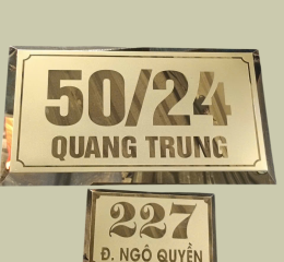 Biển số nhà đẹp
