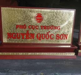 Bảng Chức Danh Phó Cục Trưởng