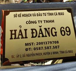 Biển Số Nhà Chất Lượng Cao