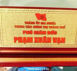 Bảng Chức Danh Phó Giám Đốc Thành Ủy