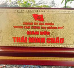 Bảng Chức Danh Giám Đốc