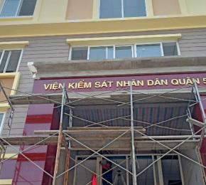 Công Trình Gia Công Cổng Ủy Ban Nhân Dân Quận 5 - Quảng Cáo Cảnh Nguyễn