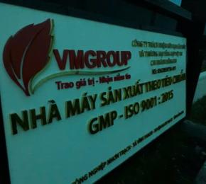 Công Trình Thi Công Biển Hiệu VMGroup