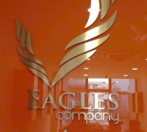 Công Trình Làm Biển Hiệu Cho Eagles Company