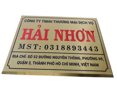 Gia Công Bảng Hiệu Inox Ăn Mòn Đẹp Thủ Đức