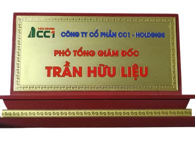 Làm Bảng Chức Danh Inox Thủ Đức